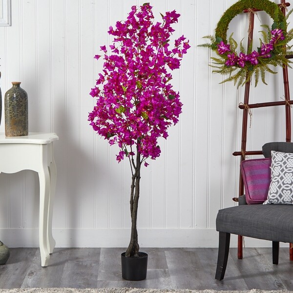6' Bougainvillea Artificial Tree