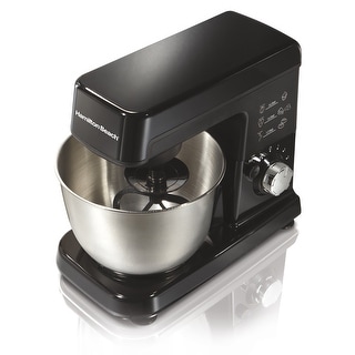 Hamilton Beach Black 6 Speed Stand Mixer