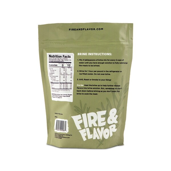 Fire & Flavor Pork Brine and Soak
