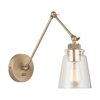 Profile 1-light Aged Brass Wall Sconce