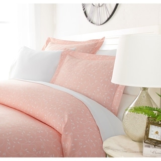 Luxury Rosy Blossoms 3 Piece Duvet Cover Set by Home Collection