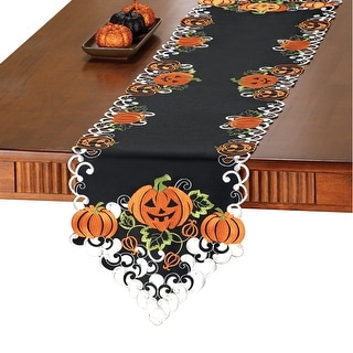 Halloween Pumpkins Table Runner / Topper