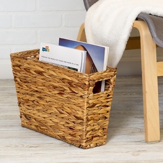 Natural Water Hyacinth Storage Basket