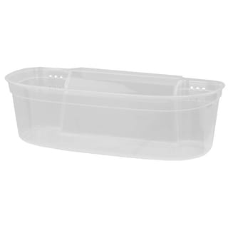 Home Basics Clear Plastic Over the Cabinet Basket