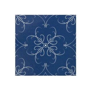 Retro 12x12 Self Adhesive Floor Tile-Navy Pearl-20 Tiles/20 sq ft