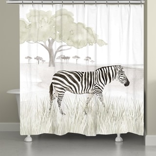 Zebra Shower Curtain