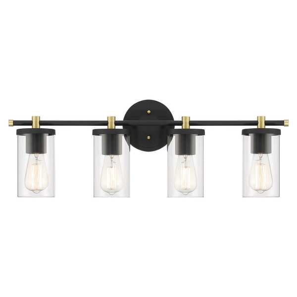 Decatur 4-light Modern Farmhouse Bathroom Vanity Lights -UL