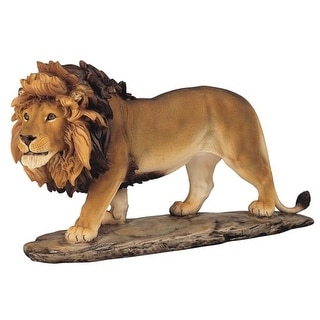 Q-Max Realistic Lifelike 7"H Lion Walking Figurine