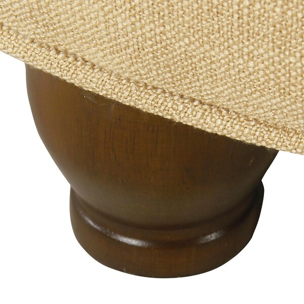 Copper Grove Lamentin Tufted Large Round Storage Ottoman