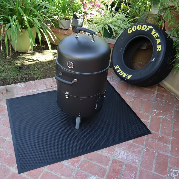Goodyear Rubber "BBQ Under Grill Mat" - 5mm x 48" x 36" - 48" x 36"