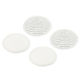 Steam Mop Pads for S7000AMZ S7001 Steam Mop (Gray,White, Pack of 4)