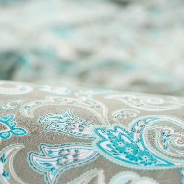 Chanasya Paisley Damask Ultra Soft Microfiber Duvet Cover Set