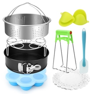 FITNATE 8 Pack Steamer Pressure Cooker Pot