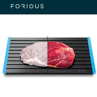 Forious Fast Defrosting Tray for Frozen Meat Fast, Thawing plate