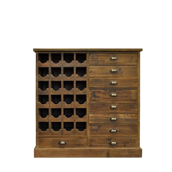 Rutherford Reclaimed Wine Cabinet