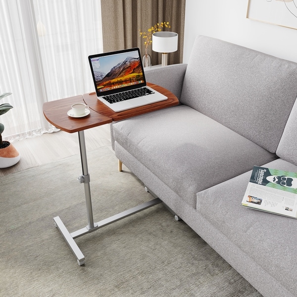 Rye Studio Grey Top Adjust Reading Table - 15.75 x 16