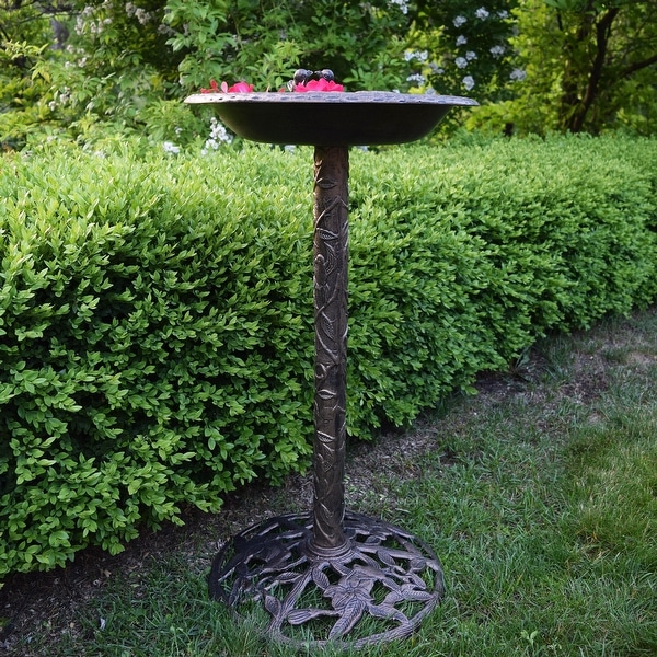 Premium Hummingbird Bird Bath