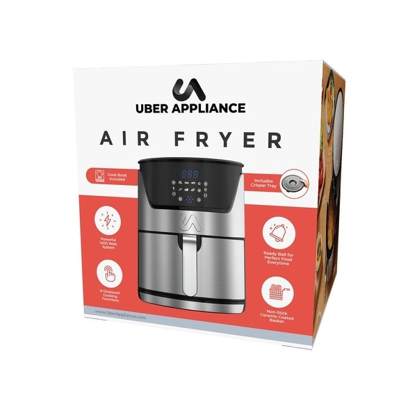 Uber Appliance Air fryer XL Premium - 5QT SS