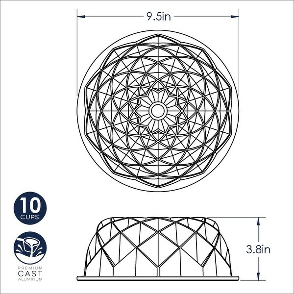 Nordic Ware Jubilee Bundt Pan