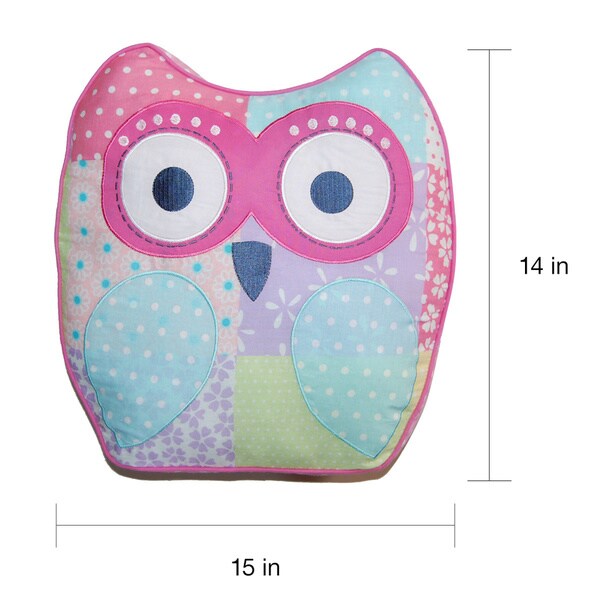 Cute Owl Decorative Pillow