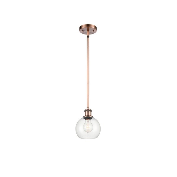 Innovations Lighting Athens 1 Light 6" Mini Pendant