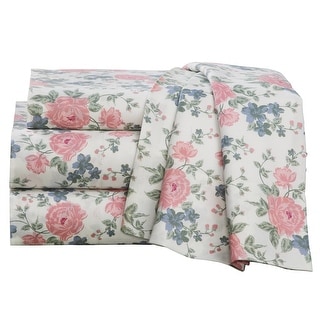 Delightful Garden Floral 4-Piece Bed Sheet Set