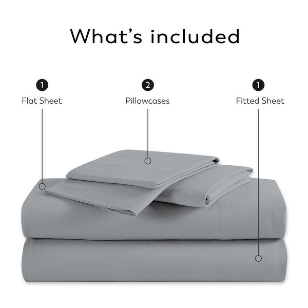 Color Sense Ultra-Soft Wrinkle-Resistant Microfiber Sheets