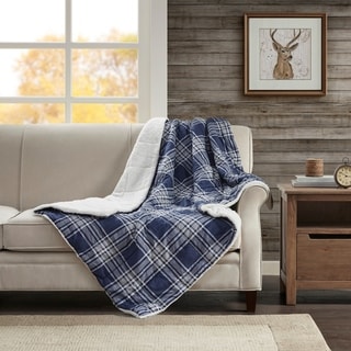 Woolrich Tasha Softspun Down Alternative Filled Oversized Throw