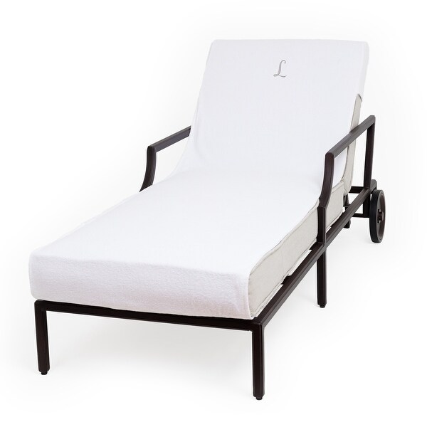 Authentic Hotel and Spa Personalized Standard Size Chaise Lounge Cover