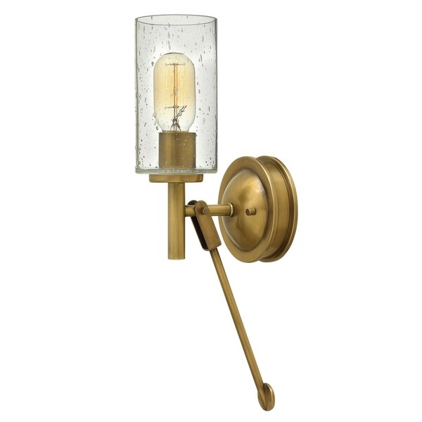 Hinkley Collier 1-Light Sconce in Heritage Brass