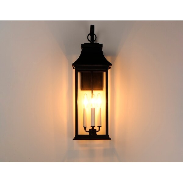 Vicksburg 3-Light Large Outdoor Wall Sconce