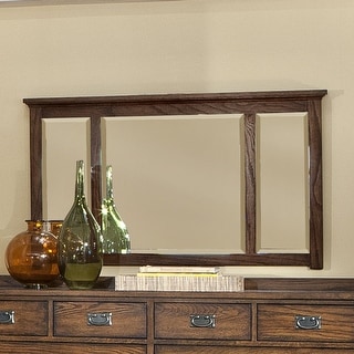 Oak Park Mission Brown Landscape Mirror