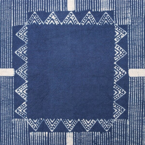 Novica Handmade Energetic Stripes Batik Cotton Sham