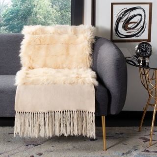 SAFAVIEH Faux Fur Atsuko Bed Runner