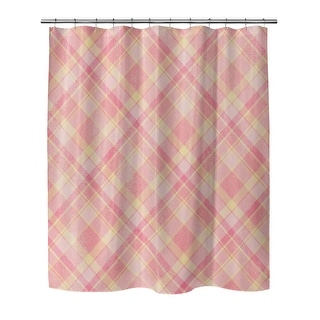 MADRAS PINK Shower Curtain By Kavka Designs