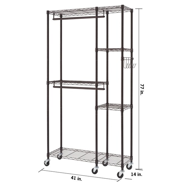 TRINITY EcoStorage Mobile Closet Organizer