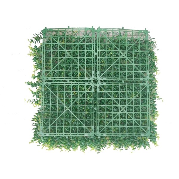 Artificial Boxwood Hedge Greenery Panels, 20"x20"/pc - 24pc