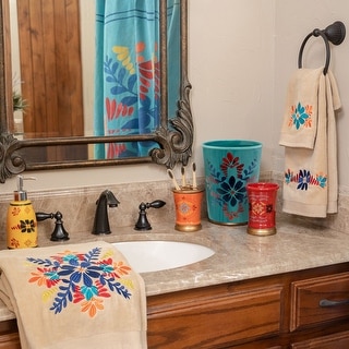 HiEnd Accents Bonita 8-PC Bath Accessary and Towel Set - Multi