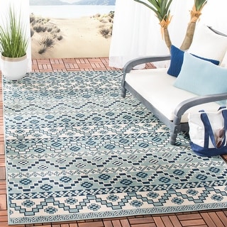 SAFAVIEH Veranda Rudy Indoor/ Outdoor Waterproof Patio Backyard Rug