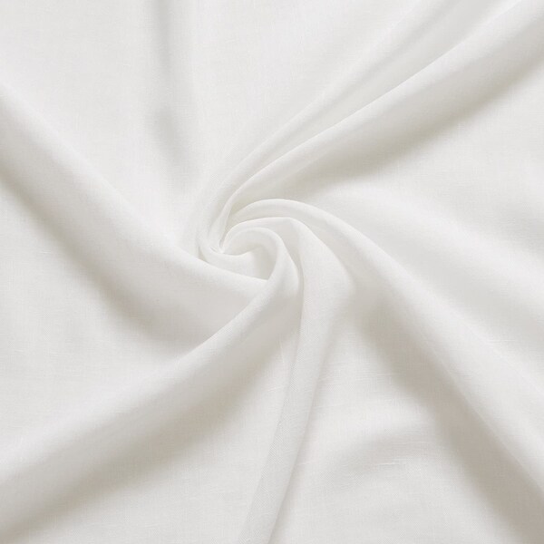 Aurora Home Textured Faux Linen Tie Top Curtain Panel Pair - 84" & 96"