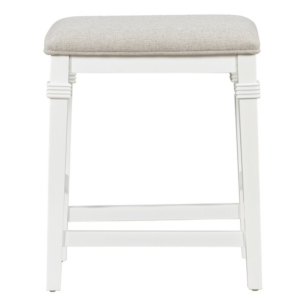 45" Wood Kitchen Island Set with 2 Cushioned Stool, Dining Table Set with Storage Shelves and Drawers for Dinning Room,White