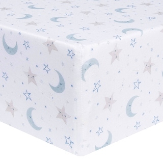 Starry Night Fitted Crib Sheet