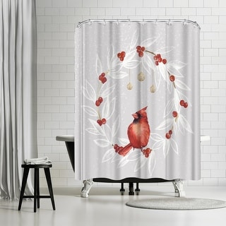 Americanflat - Think Snow by PI Holiday Collection - Shower Curtain