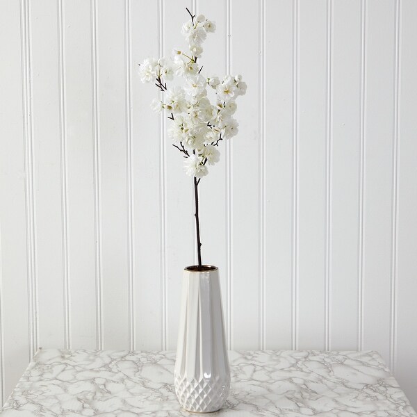 35" Cherry blossom Artificial Flower (Set of 3)