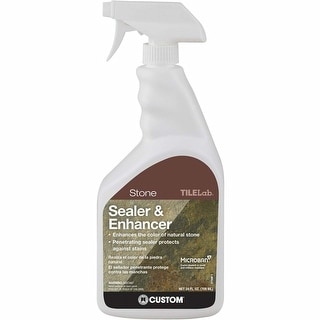 Custom Building Products TILELab 24 Oz. Stone Tile Sealer & Enhancer - 1 Each - Clear - 24 Oz.