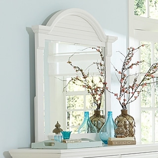Summer House I Oyster White Mirror