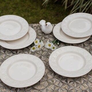 Manhattan Comfort Mendi 12 Medium 7.87" Salad Plates