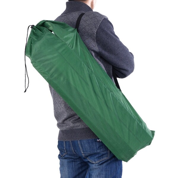 Costway Roll Up Portable Folding Camping Square Aluminum Picnic Table - See details