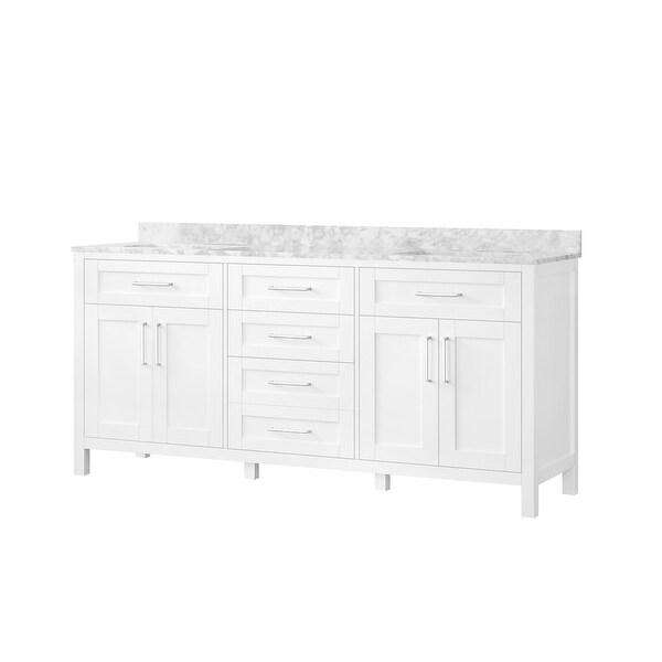 OVE Decors Tahoe 72 White Vanity