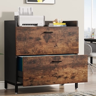 Lateral File Cabinets, 2 Drawer Filing Cabinets for Home Office